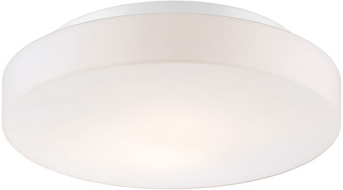 Eurofase 26145-013 Ramata White 13" Flush Ceiling Light Fixture