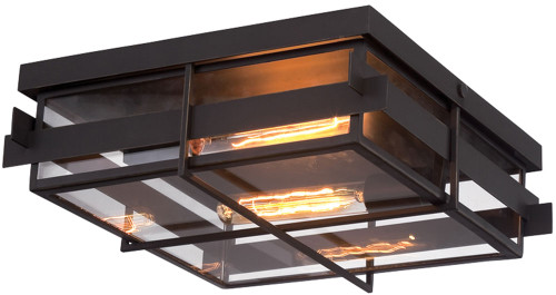 Eurofase 28055-013 Muller Modern Bronze Flush Lighting