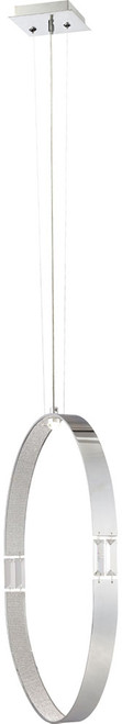 Eurofase 28600-015 Glade Modern Chrome LED Mini Ceiling Light Pendant