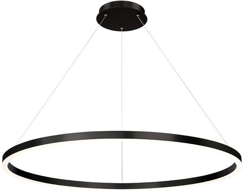 Eurofase 31472-021 Spunto Modern Matte Black LED 47" Pendant Light