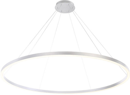 Eurofase 31473-019 Spunto Contemporary Silver LED 61" Pendant Lamp