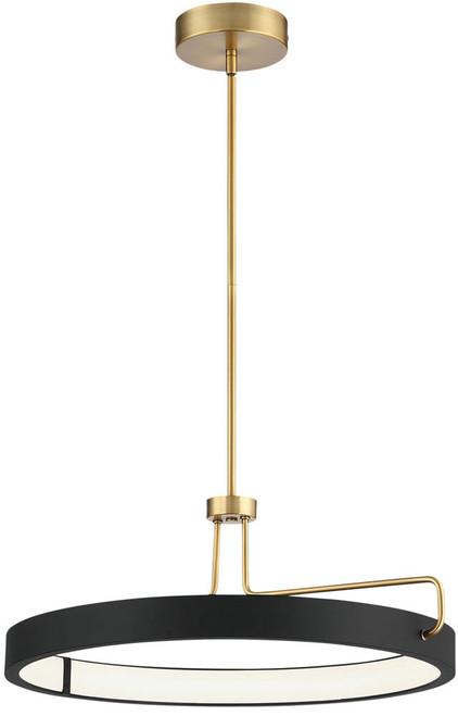 Eurofase 37082-017 Pemberton Modern Antique Brass LED 26" Hanging Pendant Light