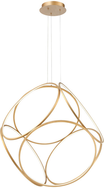 Eurofase 37104-023 Glenview Modern Gold LED 34" Lighting Pendant
