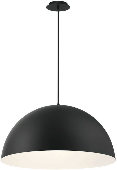 Eurofase 37218-010 Laverton Modern Black LED 24" Hanging Pendant Lighting