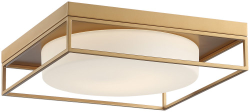 Eurofase 39333-018 Rover Modern Soft Gold LED 15" Flush Mount Ceiling Light Fixture
