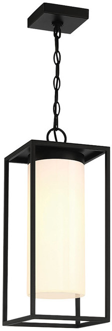 Eurofase 41964-019 Ren Modern Satin Black Outdoor Hanging Light