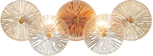 Eurofase 45700-019 Sue-Anne Modern Brass Vanity Lighting