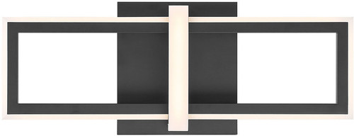 Eurofase 45725-012 Bordo Modern Black LED Wall Sconce