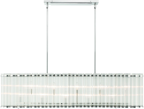 Eurofase 47240-025 Glasbury Contemporary Nickel Island Lighting
