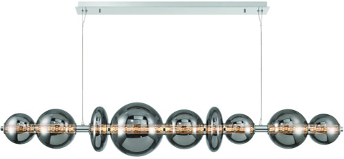 Eurofase 47257-047 Atomo Modern Chrome LED Kitchen Island Lighting