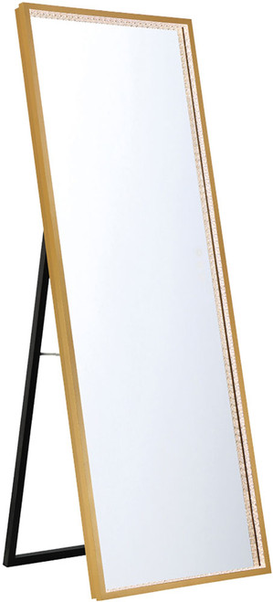 Eurofase 48098-021 Cerissa Modern Gold LED Rectangle Wall Mounted Mirror