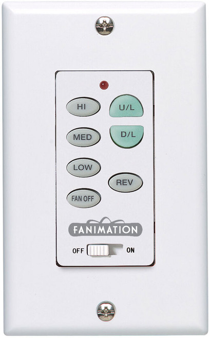 Fanimation C23 White Reversing Wall Control