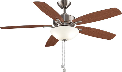 Fanimation FP6285BBN Aire Deluxe Brushed Nickel LED 52" Ceiling Fan