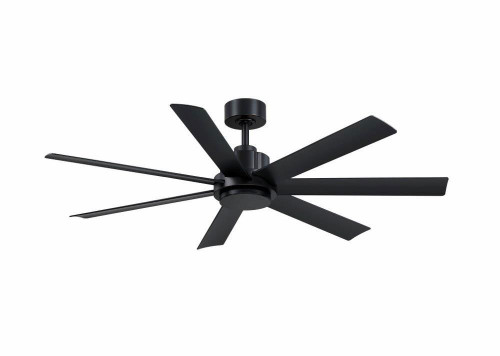 Fanimation FPD6865BLW Pendry 56 Contemporary Black 56" Ceiling Fan