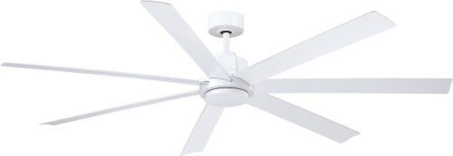 Fanimation FPD6872MWW Pendry Contemporary Matte White 72" Home Ceiling Fan