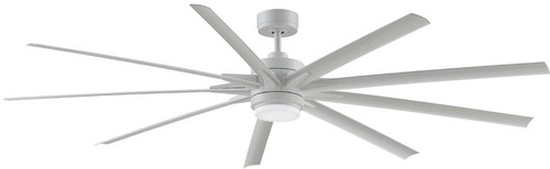 Fanimation FPD8159MWW Odyn 84 Contemporary Matte White LED 84" Ceiling Fan