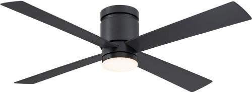 Fanimation FPS8553BL Kwartet Modern Black LED Outdoor 52" Home Ceiling Fan
