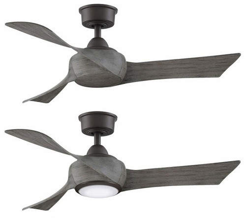 Fanimation MAD8530GR Wrap Custom Modern Matte Greige LED Home Ceiling Fan