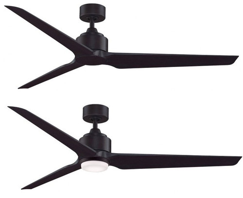 Fanimation MAD8515DZW TriAire Custom Contemporary Dark Bronze LED Indoor / Outdoor Ceiling Fan