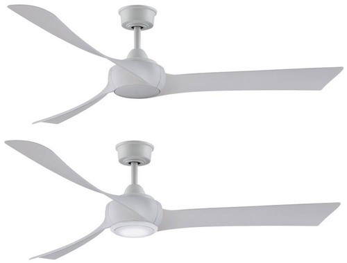 Fanimation MAD8531MW Wrap Custom Modern Matte White LED Home Ceiling Fan