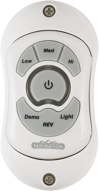 Fanimation TR28 White Reversing Hand Held Remote
