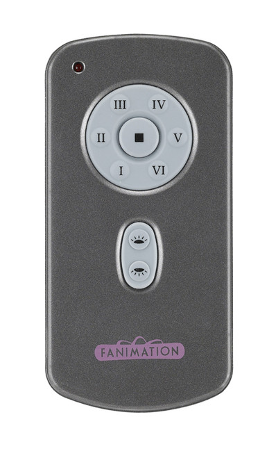 Fanimation TR31 Reversing 6-speed Fan, Uplight, and Downlight Remote Control