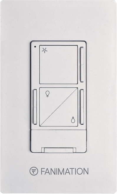 Fanimation WR502WH White Wall Control with Receiver