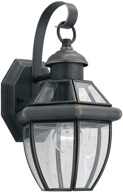 Forte 1101-01-14 Cambridge Royal Bronze 12" Exterior Lighting Sconce