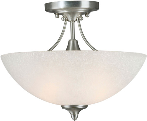 Forte 2378-02-55 Brushed Nickel Ceiling Lighting Fixture