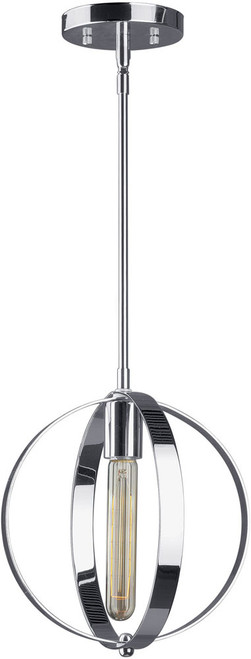 Forte 2641-01-05 Contemporary Chrome Mini Drop Lighting