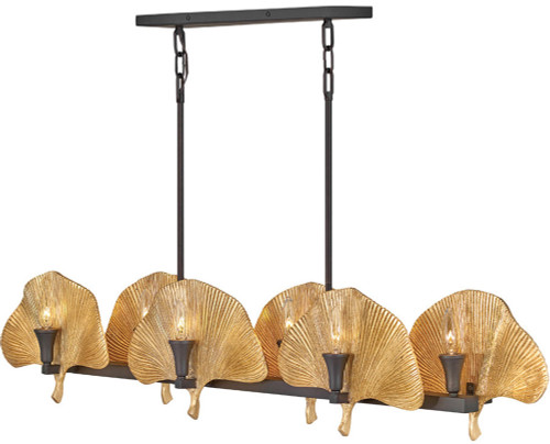 Fredrick Ramond FR33609MR Cera Modern Museum Bronze Island Lighting