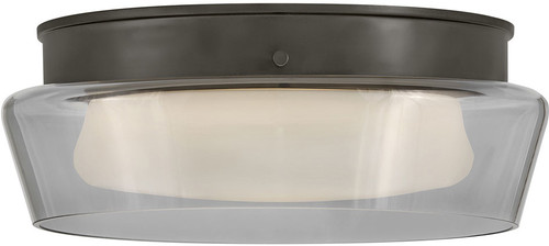 Fredrick Ramond FR41511BX Demi Modern Black Oxide LED 16" Flush Mount Light Fixture