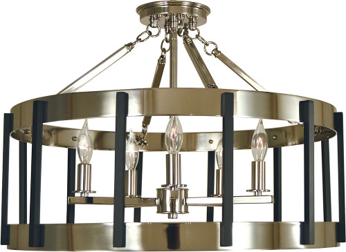 Framburg 4666 Pantheon Contemporary 22" Flush Ceiling Light Fixture