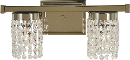 Framburg 4742 Gemini Contemporary 2-Light Vanity Lighting Fixture