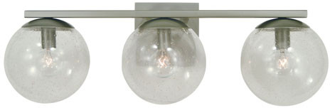 Framburg 4833 Jupiter Modern 3-Light Bathroom Lighting Sconce