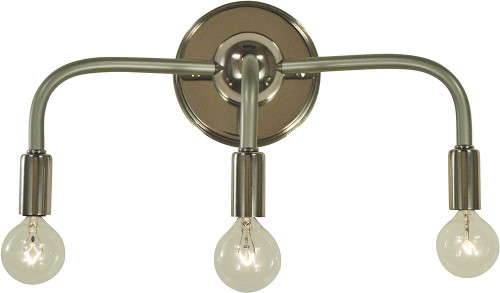 Framburg 5003 Candide Modern 3-Light Bathroom Wall Light Fixture