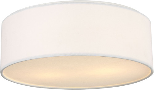 Generation Lighting GLF1023MWT Larson Modern Matte White 24" Ceiling Light