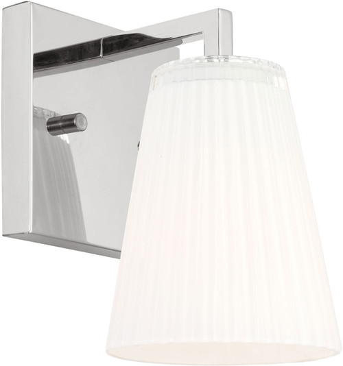 Generation Lighting GLV1101CH Upson Contemporary Chrome Wall Sconce Lighting