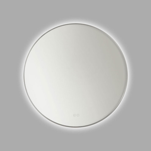 Generation Lighting MREL1430BN Cadre Contemporary Brushed Nickel LED 30" Wall Mounted Mirror