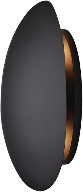 George Kovacs P1331-66A Metalo Misto Contemporary Coal Lamp Sconce