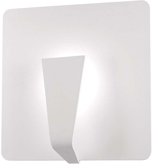 George Kovacs P1776-655-L Waypoint Contemporary Sand White LED 14" Wall Sconce Light