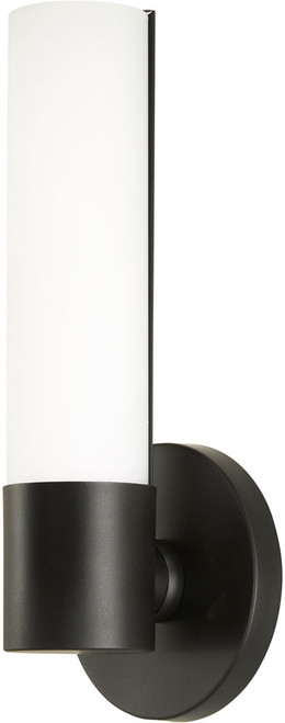 George Kovacs P5041-66A-L Saber II Modern Matte Black LED Light Sconce