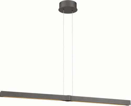 George Kovacs P5491-172-L Structure Modern Smoked Iron LED Kitchen Island Light