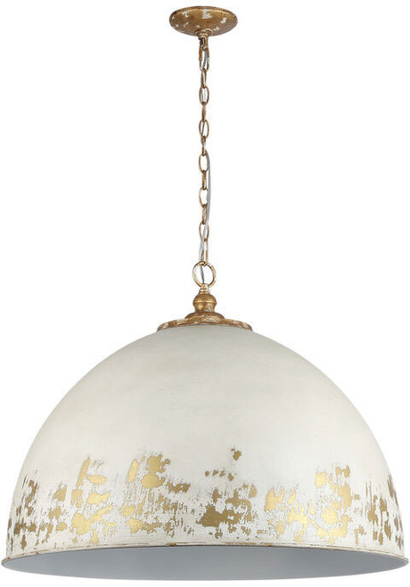 Golden Lighting 0809-8P VG-AI Alison Retro Vintage Gold Drop Lighting