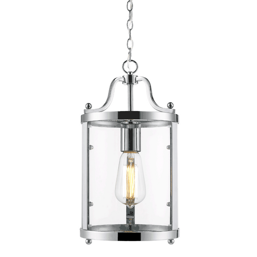 Golden Lighting 1157-M1L-CH Payton Chrome Mini Pendant Lighting Fixture