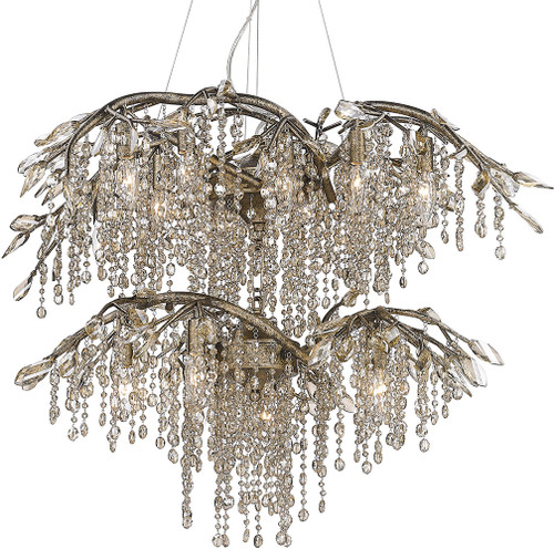Golden Lighting 9903-18-MG Autumn Mystic Gold Lighting Chandelier