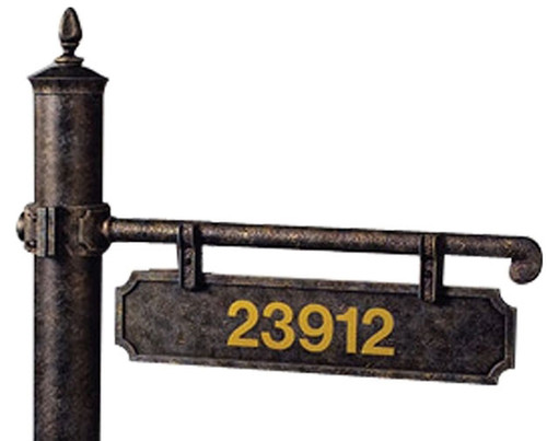 Hanover Lantern 222-3 Ladder Rest Sign Exterior Address Number Sign