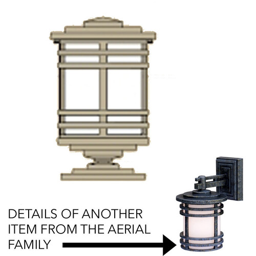 Hanover Lantern B55460 Aerial Large Outdoor Pier Mount