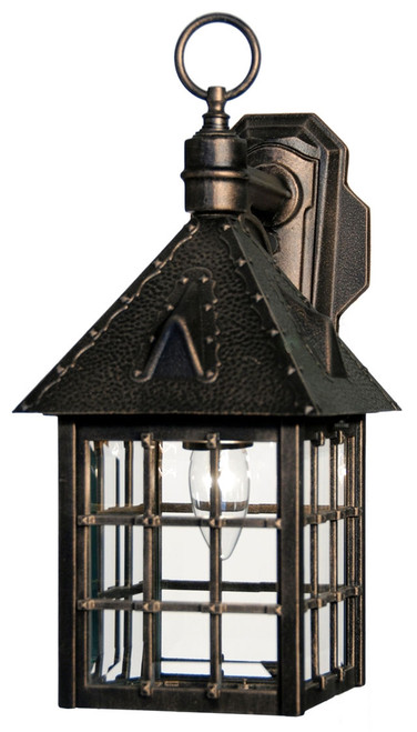 Hanover Lantern B8012RM Abington Small Traditional Exterior Wall Light Sconce