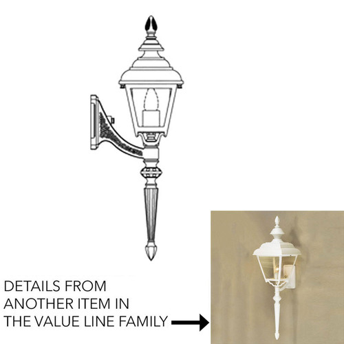 Hanover Lantern B9944 Value Line Small Traditional Outdoor Wall Light Sconce